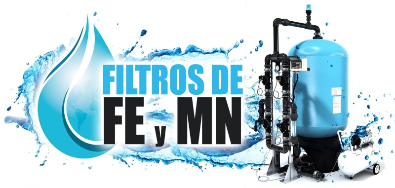 Filtros desferrizadores para eliminar de hierro y manganeso